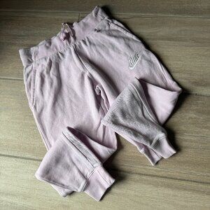 Nike Light Pink Sweatpants with Pockets, Kids Size Small